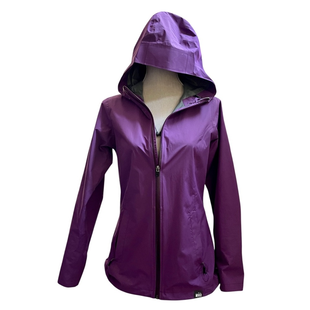 REI Women’s Purple Jacket with Hood, size XS
